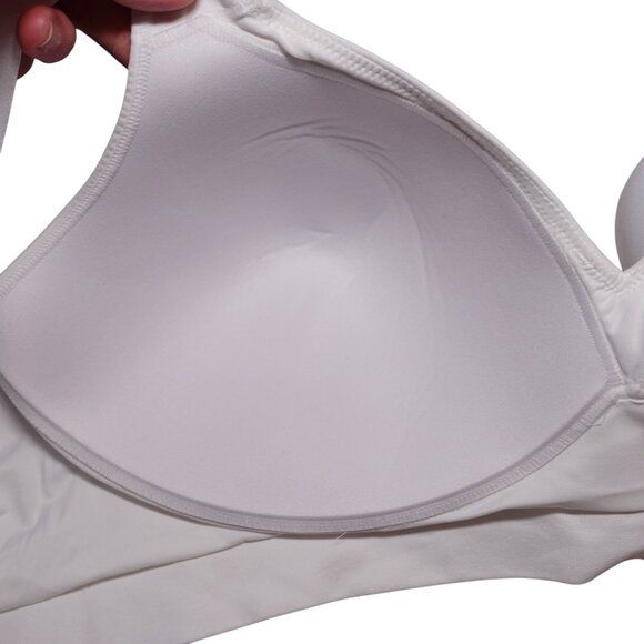 NWT Bali Comfort Revolution Modern Seamless Wirefree Bra Sz 2XL White DF3380 - Picture 10 of 11